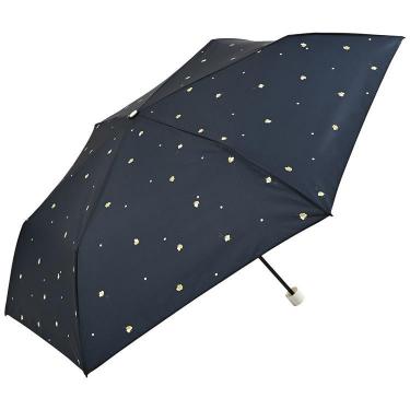 折りたたみ傘 ハチスレンダーミニ ネイビー