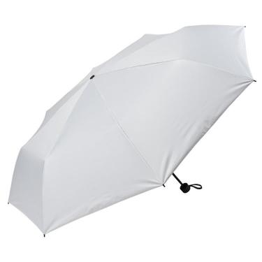 折りたたみ傘 晴雨兼用 遮光 耐風 65cm グレー