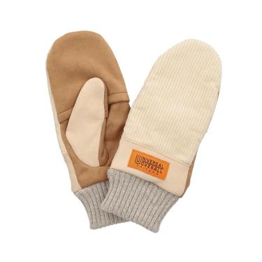 ミトン手袋 レディース アイボリー【ロフト限定】