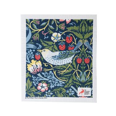 スポンジワイプ ウィリアム・モリス イチゴ