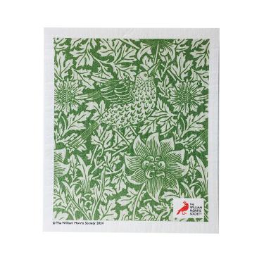 スポンジワイプ ウィリアム・モリス バード&アネモネ