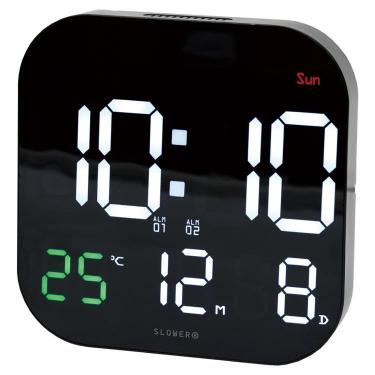 LEDサーモアラートクロック ティエラ SLW415