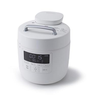 むしざんまい 電気せいろ蒸し器 グレージュ: ホーム＆キッチン