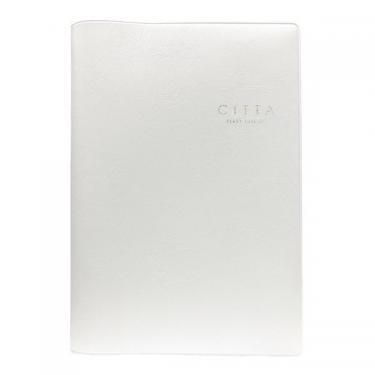 2026年3月始まり手帳 週間バーチカル A5 CITTA ピュアホワイト
