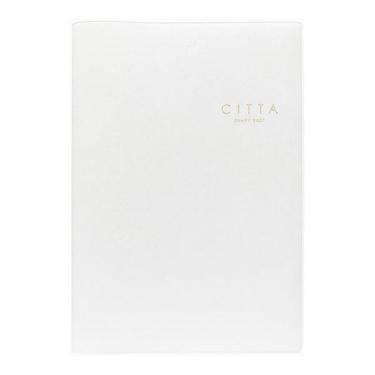 2026年10月始まり手帳 週間バーチカル A5 CITTA DIARY ピュアホワイト