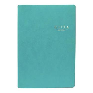 2026年10月始まり手帳 週間バーチカル A5 CITTA DIARY ラグーンブルー