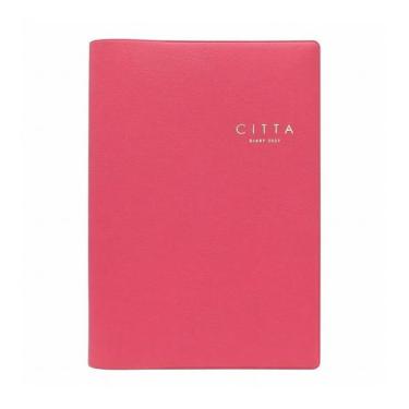 2026年10月始まり手帳 週間バーチカル B6 CITTA DIARY ビバマゼンタ