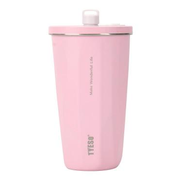 ストロータンブラー 600ml ピーチピンク