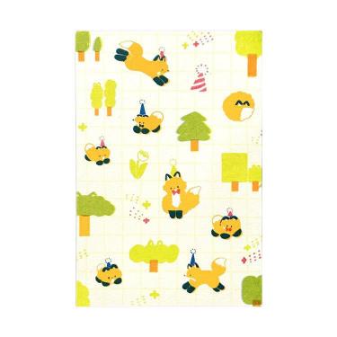 ポストカード レトロ印刷 いふあ 狐狐森森