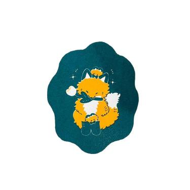 ノート B6 レトロ印刷 いふあ 狐狐森森