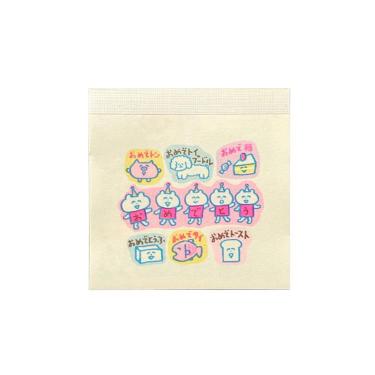 メモ帳 レトロ印刷 タワシ あなたをお祝いしたい動物たち