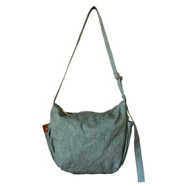 narrow shoulder bag ブルー