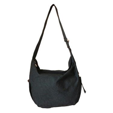 narrow shoulder bag large ダークネイビー