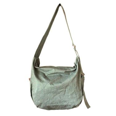 narrow shoulder bag large ブルー