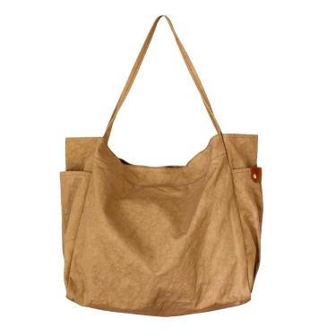 useful bag キャメル