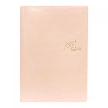 2026年1月始まり手帳 週間バーチカル A6 ライフクリエイト ミルキーピンク