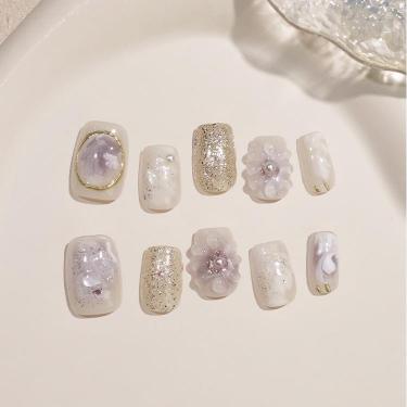 ネイルチップ Pearl Lilac