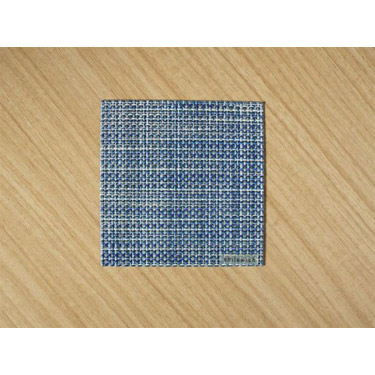 コースター ミニバスケットウィーブ柄 シャンブレー CHILEWICH（チルウィッチ）