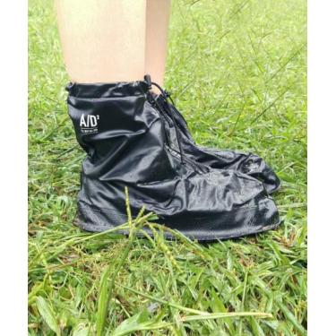 A/D2 エーディーツー シューズレインカバー ブラック L 26～28cm