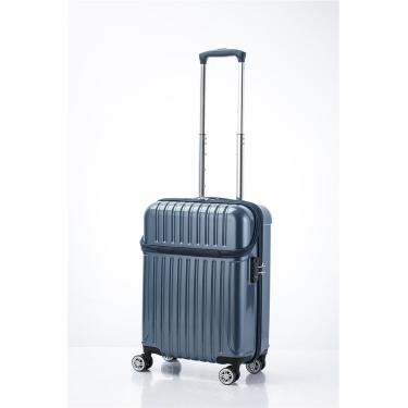 ーケース 容量33L 高さ48cm ファスナーキャリーケース トップスS ブルーカーボン