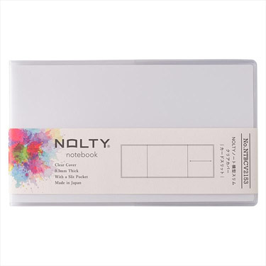 NOLTYノート 横型スリム クリアカバー
