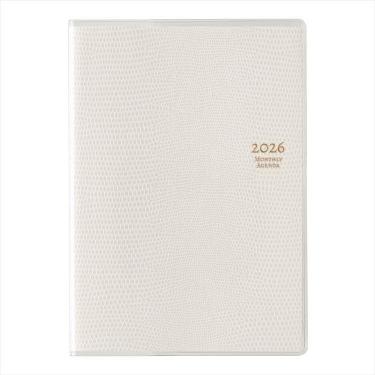 2026年1月始まり手帳 月間 A6 ペイジェム マンスリ-i ホワイト