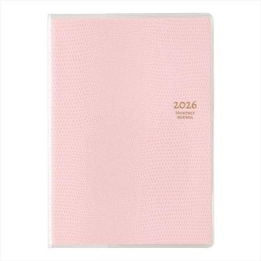 2026年1月始まり手帳 月間 A6 ペイジェム マンスリ-i ピンク