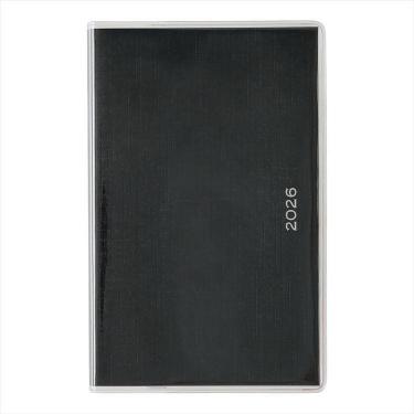 2026年1月始まり手帳 月間 B7 ペイジェム コンパクト-i メモ ブラック