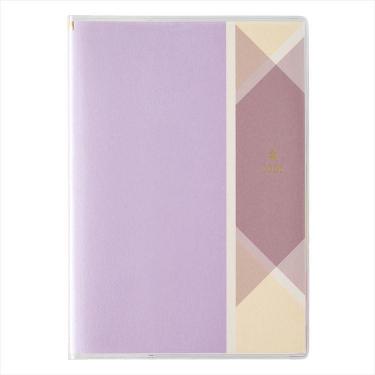 2026年1月始まり手帳 週間バーチカル B6 王様のブランチ×ペイジェム スイートバイオレット
