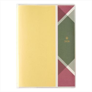 2026年1月始まり手帳 週間レフト B6 王様のブランチ×ペイジェム シトラスイエロー