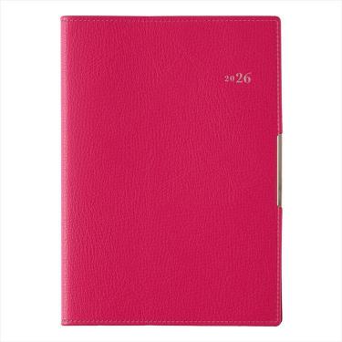 2026年1月始まり手帳 月間 B6 ペイジェム グラース レッド