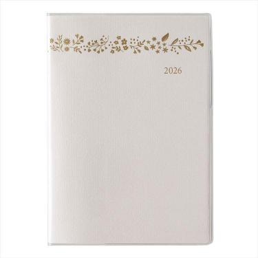 2026年1月始まり手帳 月間 B6 ペイジェム アイダにメモ ホワイト