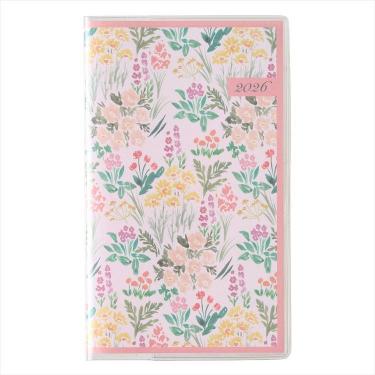 2026年1月始まり手帳 月間 B7 ペイジェム リュミエール スリム-i ピンク