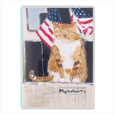 2026年1月始まり A6 マンハッタナーズ アカウント&ダイアリー アメリカ代表はシゲオ