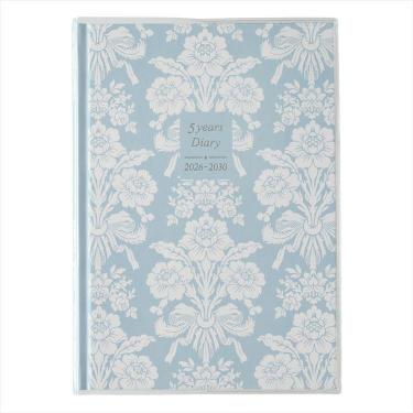 2026年1月始まり A5 メモリー5年連用日記 ローラアシュレイ タットン