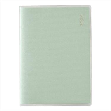 2026年4月始まり手帳 月間 B7 ペイジェム Petit-i アイダにメモ 日曜始まり ミント