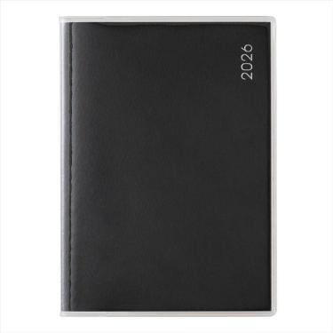 2026年4月始まり手帳 月間 B7 ペイジェム Petit-i アイダにメモ 日曜始まり ブラック