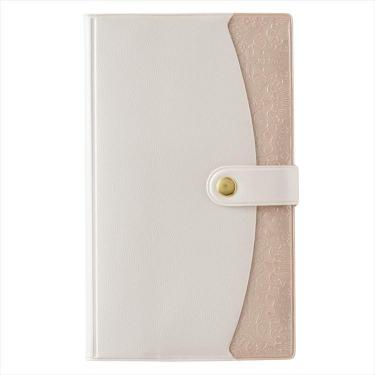 2026年4月始まり手帳 月間 A6 ペイジェム ファミリー ポーチ たっぷりスリム-i 日曜始まり パールべージュ