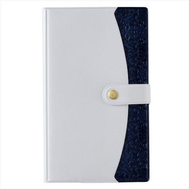 2026年4月始まり手帳 月間 A6 ペイジェム ファミリー ポーチ たっぷりスリム-i パールネイビー