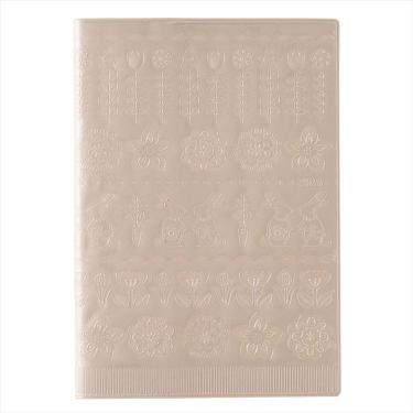 2026年4月始まり手帳 月間 B6 ペイジェム ファミリー 日曜始まり ベージュ