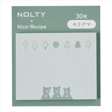 ノルティ 付箋 ニコレシピ モリクマ