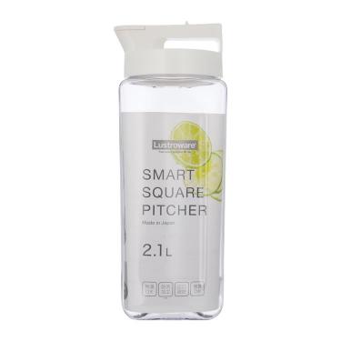 スマート・スクエアピッチャー 2.1L ホワイト 【ロフト限定】