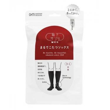 まるでこたつ　ソックス　ＭＥＮ　ブラック　２５～２７ｃｍ