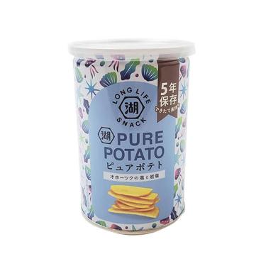 湖池屋 ピュアポテト オホーツクの塩と岩塩 55g