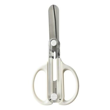 キャップ一体こどもハサミ ホワイト