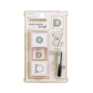 ハンココスライド カフェ看板