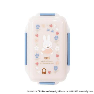 密封4点留め一段弁当箱 500ml ミッフィー