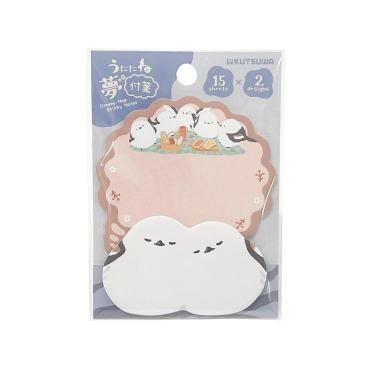 うたたね夢付箋 シマエナガ