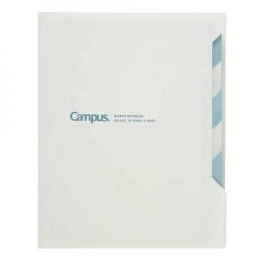 キャンパスインデックスで開けやすいバインダー 100枚 B5 白