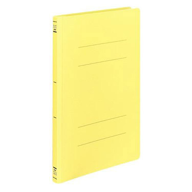 フラットファイル A4縦 黄